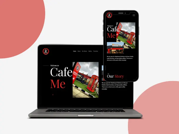CafeMe website