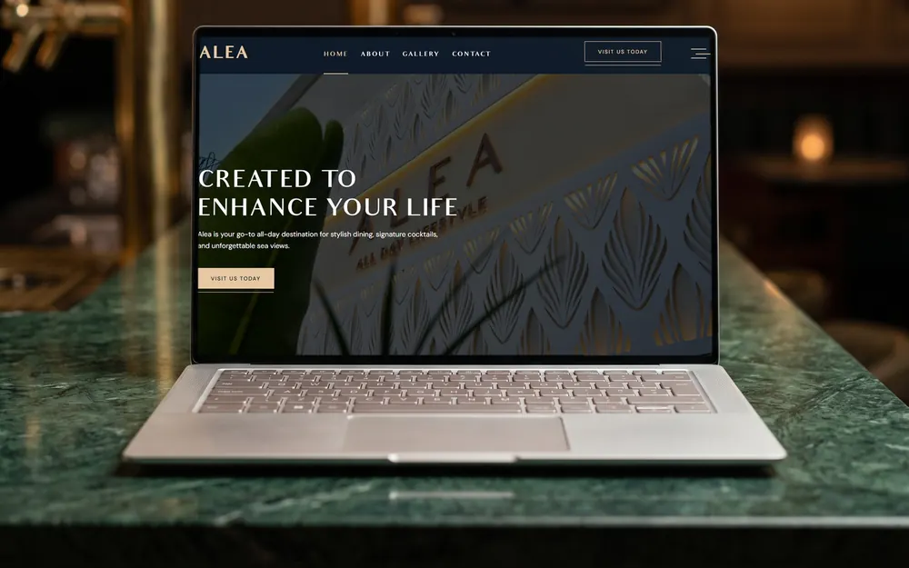Alea-All Day website