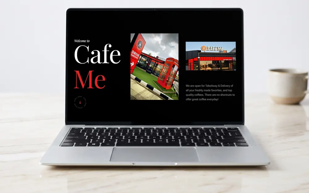 CafeMe website