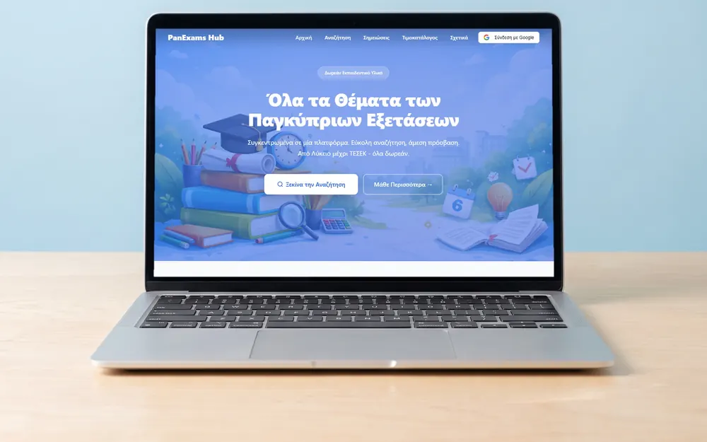 PanExams Hub exam preparation platform